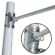 Porte Banderole et drapeau pour Lampadaire 2 bras_1