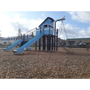 Structure de jeu personnalisable avec plusieurs cabanes