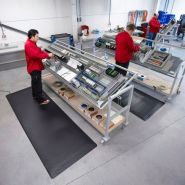 165104W - Tapis antistatique avec câble de terre, anneau de raccordement et surface antidérapante_1