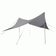 Bo-camp bâche de camping 5x5 m gris 428632_1