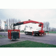 Grue auxiliaire Fassi F160ASXP - capacité 14,3 tm - bras hydraulique 11,20 m - rotation 420°_1