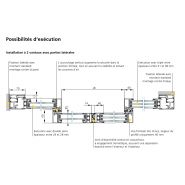 Porte coulissante efficacité énergétique