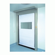 Porte rapide dynaroll sb / souple / à enroulement / en plastique / utilisation intérieure / 4000 x 4000 mm / ignifuge_1