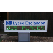 Système de gestion de parking composé d'un ou plusieurs afficheurs de 7 couleurs idéale pour les centres commerciaux, les entreprises, ...- MATPARK_1