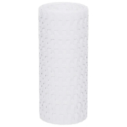 Vidaxl paravents de balcon 10 pcs blanc 255x19 cm résine tressée 156313_1