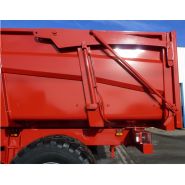 Remorque B160BV avec flèche sécurisée et descente hydraulique