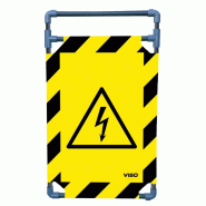 Barrière d'intervention 1 panneau - Electrique / 1000 / PVC_1