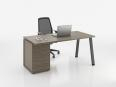 Bureau individuel KELSO sur caisson - Atra_1