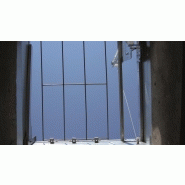 Lanterneau ecofeu 110 sce / costière en acier galvanisé / 100 x 100 cm_1