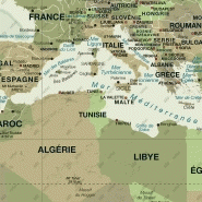 Mappemonde modèle Green - poster plastifié A0 - format 84,1x118,9 cm - plastification 200 microns_1