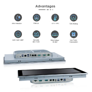Panel PC industriel fanless 18.5