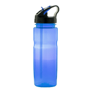 Gourde de sport - plastique Tritan sans BPA - 650 ml - avec bec-verseur - couleur bleue_1