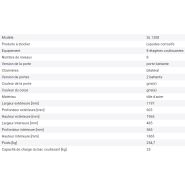 158058W - Armoire de sécurité pour acides et bases SL 1208 - Corps métallique revêtu époxy RAL 7035 avec bacs amovibles_1