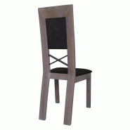 Chaise Cottage en bois massif - fabrication française - chêne avec finitions et revêtements variés_1