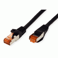 Cordon ROLINE S/FTP(PiMF) Cat.6, LSOH, Component Level, noir, 2 m_1