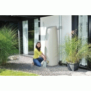 Cuve murale elegance - sable - 400 l