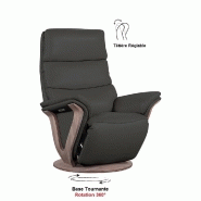 Fauteuil relax haute résilience avec mousse thermomoulée pour un confort optimal