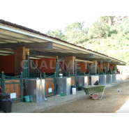 Hangar gamme EcoRapid - idéal pour écuries, boxes, manèges - Cualimetal_1