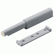 Lot de 2 systèmes d’ouverture pour portes sans poignées - Plastique brut - HETTICH, l.60 mm_1