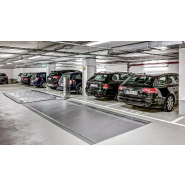Parking mécanique à plates-formes coulissantes 503 - Jusqu'à 30% de places de parking supplémentaires - Déplacement silencieux sur rails_1