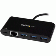 StarTech Hub USB 3.0 3 Ports avec Gigabit Ethernet et_1