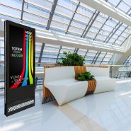 Totem digital intérieur prémium Tactile ou non tacile