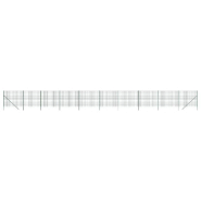 Vidaxl clôture en treillis métallique vert 1,6x25 m acier galvanisé 154092_1