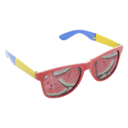 Lunettes de soleil pliables en plastique - Protection UV 400 - Multi-couleurs_1