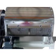 Broyeur alimentaire avec écran de filtre remplaçable pour finesse ajustable