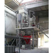 Centrale à béton pour le stockage et la production de béton de polystyrène - Kniele_1