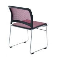 CH-S 1855 - Chaises empilables en maille - Dimensions : L 520 x P 560 x H 830 mm - Idéales pour conférences et espaces publics_1