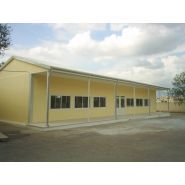 Constructions modulaires - Module-T - Structure en acier léger avec panneaux sandwichs et options personnalisées_1