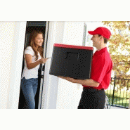 Conteneur isotherme Polibox® - pizza Boxshop 120869 - en polypropylène expansé PPE_1