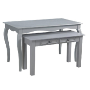 Table Romantic grey bois gris GM L120 x P65 x H70 cm_1