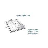 Citerne souple eau potable 15m³ - NEATFX - Toile EXOM ACS - Compacte et pliable_1