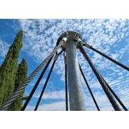 Filet tridimensionnel Metric 2,5 JPVRM25 - Structure en métal et corde anti-vandalisme_1