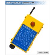 Saga1-K3 & K4 - Télécommande radio industrielle de poche - Saga - Poids : 385 g_1