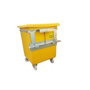 Bac chariot pour abattoir - 600 litres