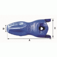 Dents de godet Fastkey FK4 PR - Références FK4 PR - Poids 3.10 Kg - Dimensions précises_1