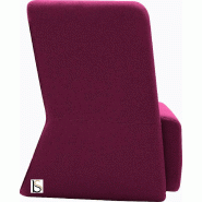 Fauteuil Softline Basket- 1 place - Feld rose 629, Standard_1