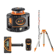 Laser rotatif horizontal simple pente FL 300HV - Geo Fennel - réglage facile et robuste avec batterie Li-Ion_1