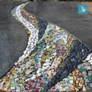 Monument cinéraire - Mosaïque Funéraire - Stèle ou tombale - résistance aux gels ou aux fortes chaleurs_1