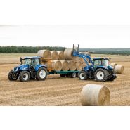 Remorque plateau agricole lsp 10004 - golpais - longueur de caisse 10000 mm - ptac 24000 kg_1