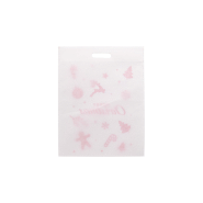 Tote bag publicitaire en intissé RPET - motif de Noël - anses pré-découpées - 80 g/m²_1