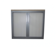 Crédence Steelcase d'occasion - Gris - Hauteur 0.73m, Largeur 0.80m, Profondeur 0.45m - Rangement dossiers_1