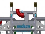 Rampe de lisier Multi 18 mètres avec système pendulaire hydraulique