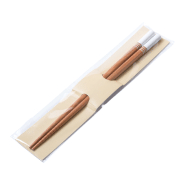 Baguettes en bambou - lot de 2 pièces - couleur naturelle - 11g_1