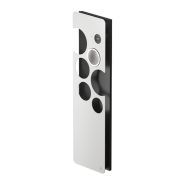 OOK Radiateur sèche-serviettes et soufflerie 1500W connecté Blanc satiné fond Anthracite - Intuis - NEK2525TCEC_1