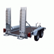 Remorque porte-engins Lider 33850 - 2 essieux - 4.80 x 2.05 m - PTAC 2500/2000 kg_1