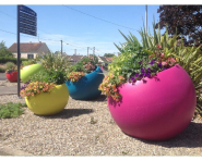 Maximus - Hauteur 1150mm - Diamètre 1200mm - Volume 580L/75L - Polyéthylène - 21 coloris disponibles_1